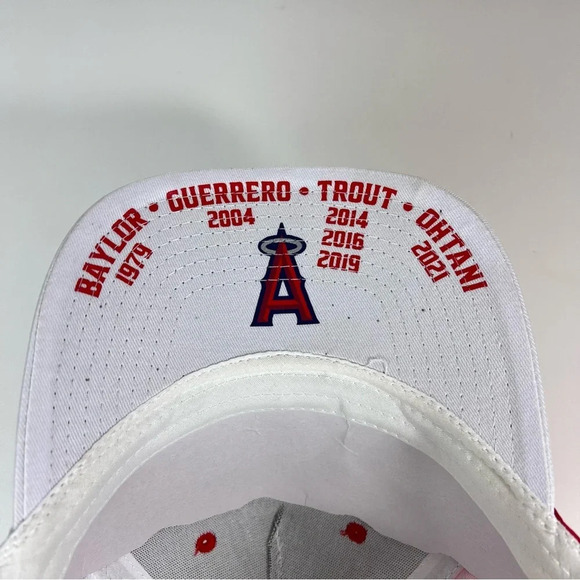 Los Angeles Angels Anaheim MVP Snapback Hat Ohtani, Trout, Guerrero, Baylor - Picture 7 of 12